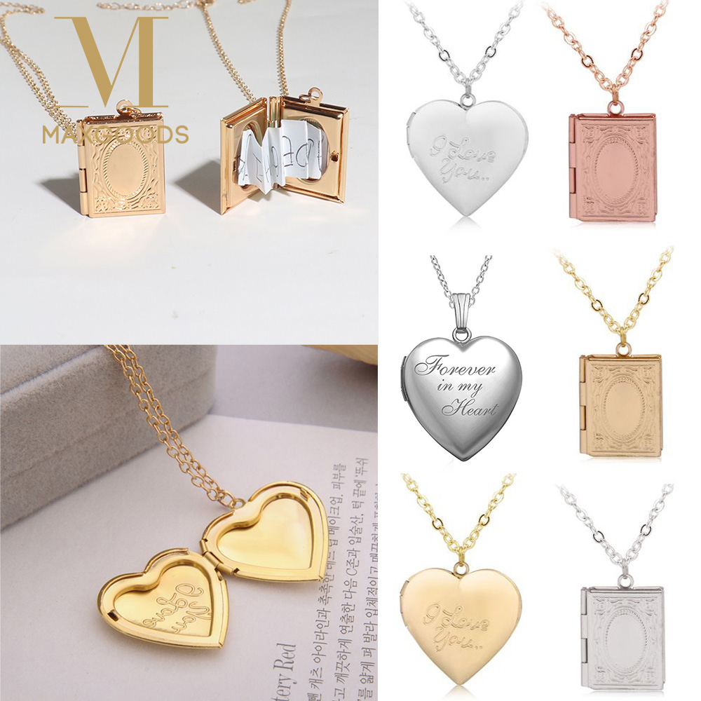 Heart Locket Necklace Photo - جديد صورة على شكل قلب صورة