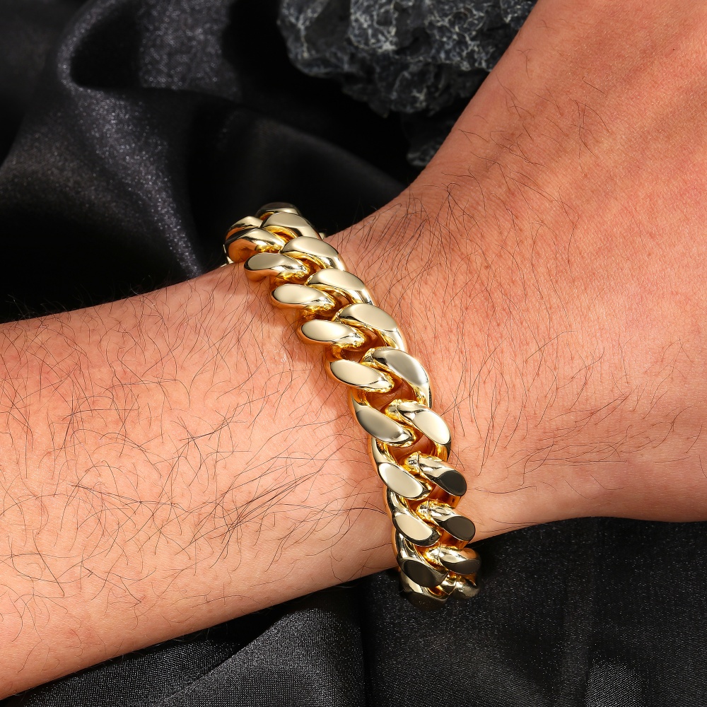Cuban Link Chain 12Mm - 12 مللي متر ميامي الكوبية سلسلة