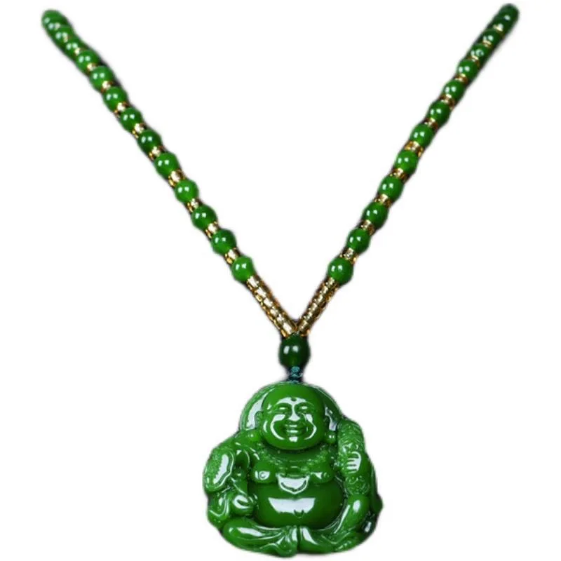 الصينية الأخضر اليشم Maitreya  - مراجعة Necklaces وسعره
