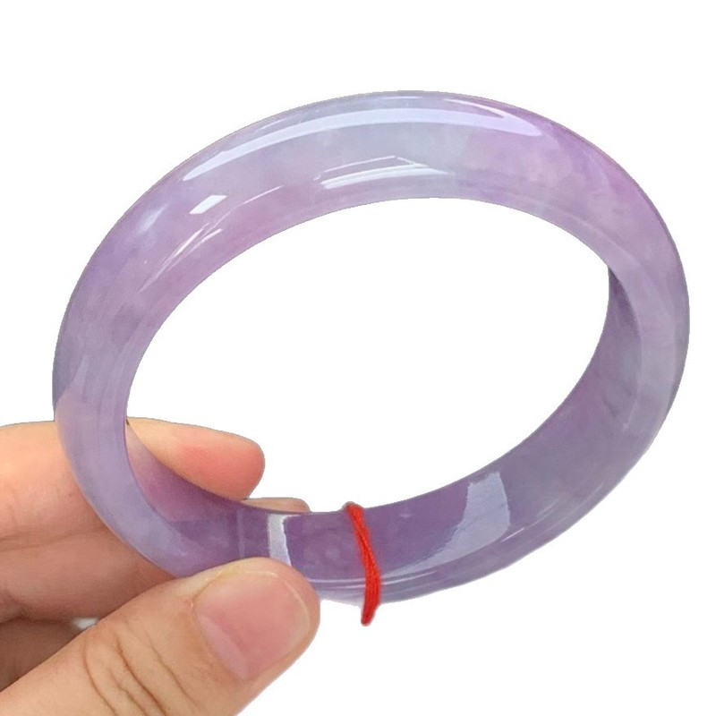 سوار من اليشم الطبيعي بلون بنف - مراجعة Bracelets وسعره