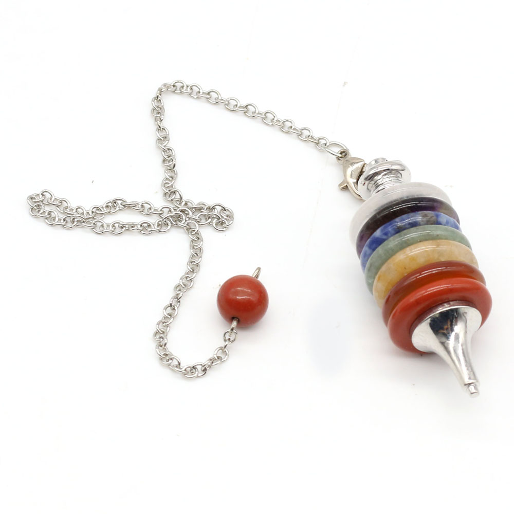 الحجر الطبيعي شقرا البندول الإ - مراجعة Crystal Pendant Necklace Natural Stone وسعره