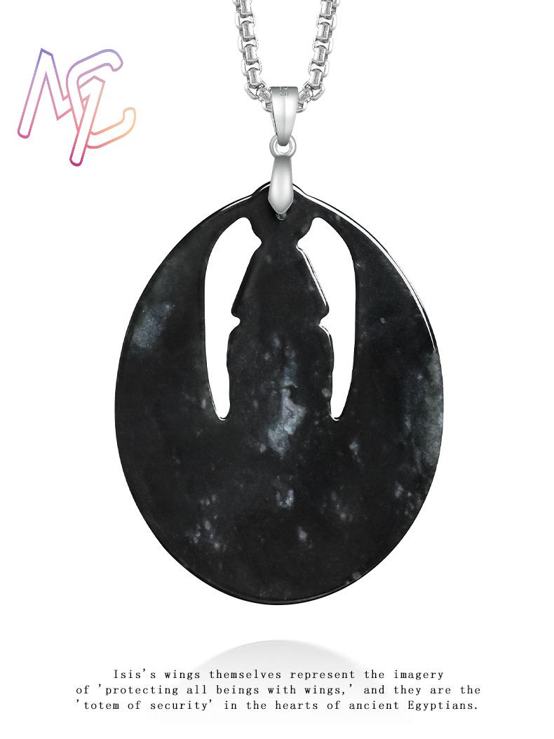 قلادة إيزيس من اليشم الميانمار - مراجعة Necklaces وسعره