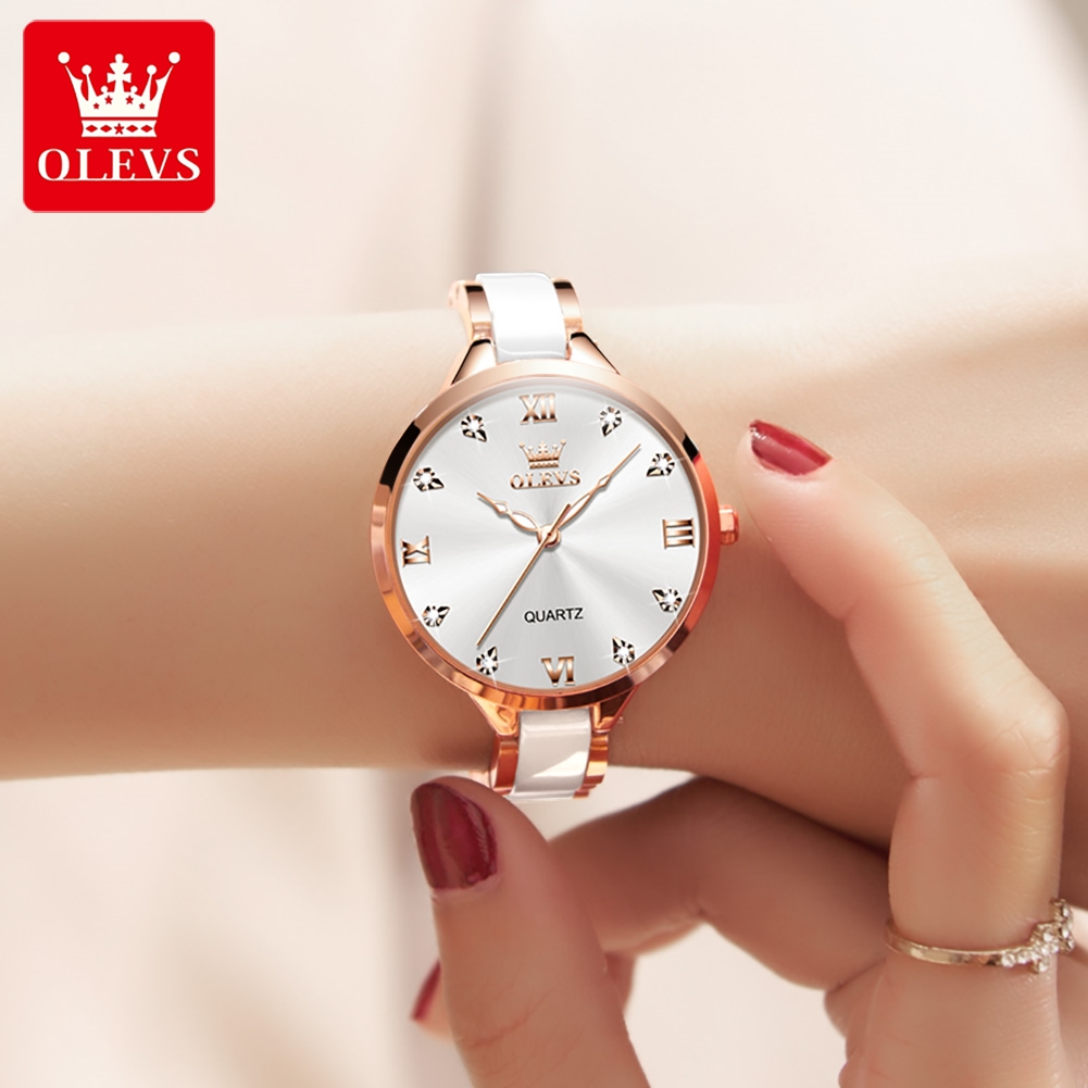 OLEVS 5872 ساعات نسائية كوارتز - مراجعة Watch Accessories وسعره