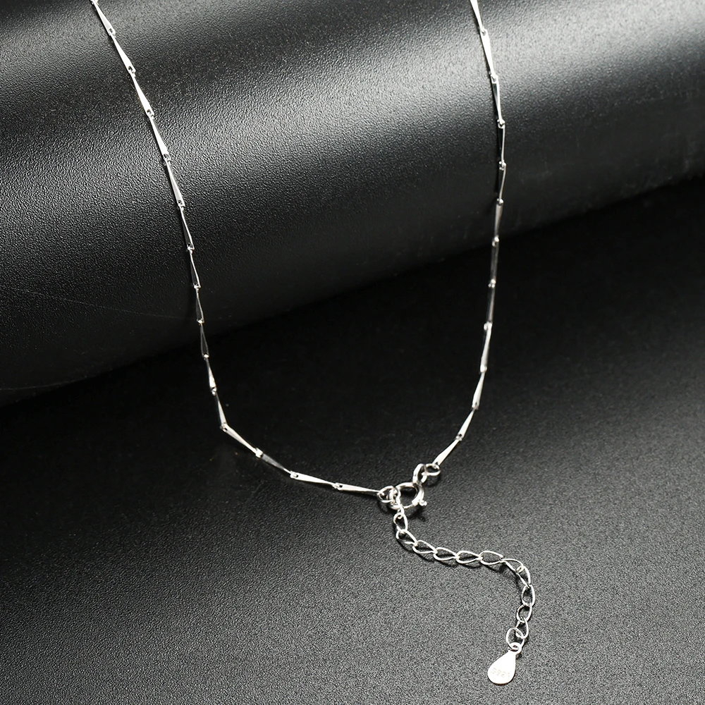 KOSE جواهر 100% 925 فضة بذور ا - مراجعة 925 Sterling Silver Chain Necklace Men وسعره