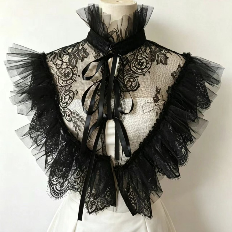 وشاح ديكوري من التول والدانتيل - مراجعة Necklaces وسعره