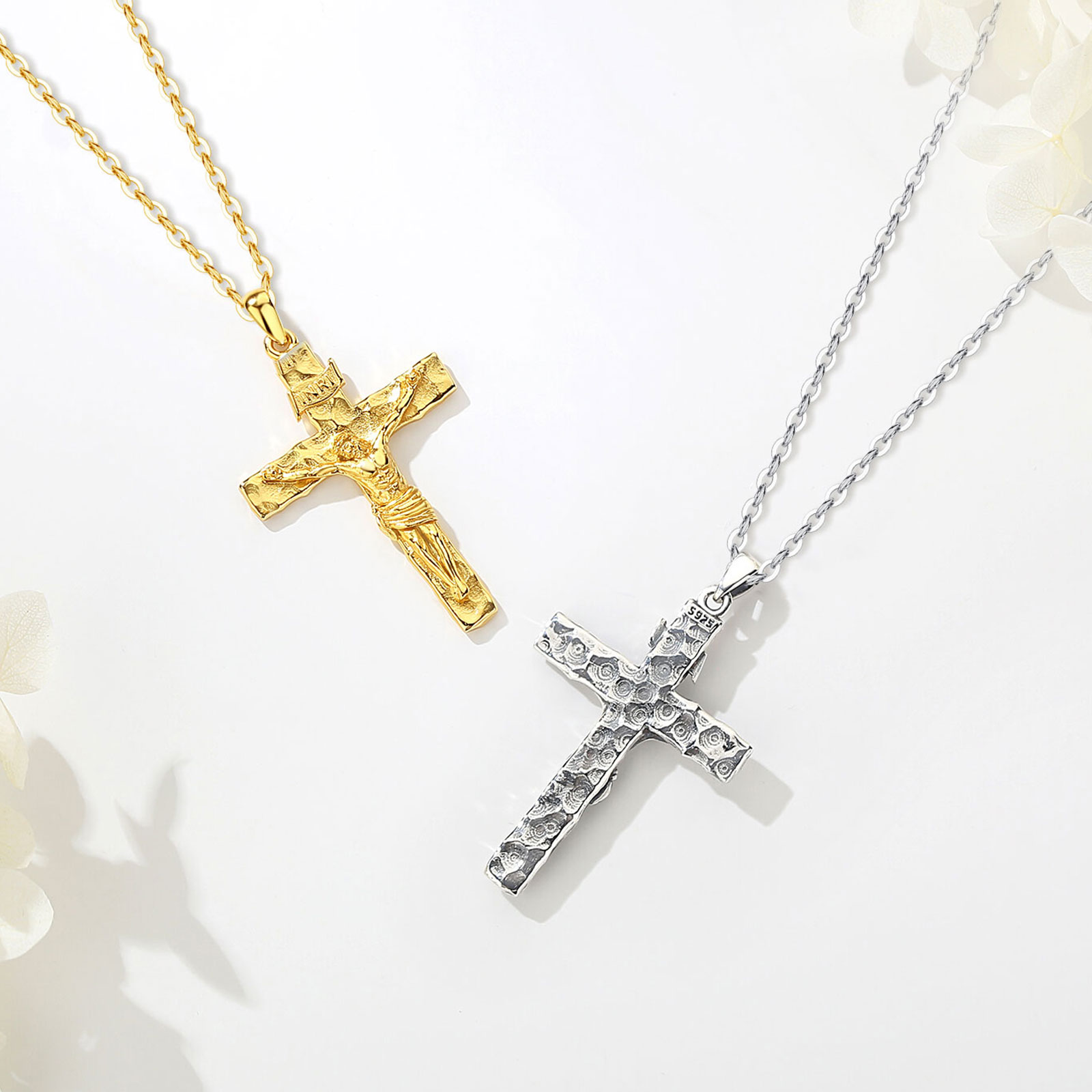 يودورا الصليب الصليب قلادة 925 - مراجعة Cross Pendant Necklace Gold وسعره