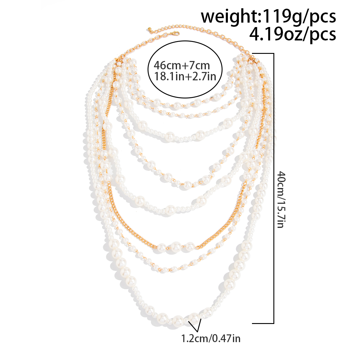 Ingemark أنيقة بوهو تقليد اللؤ - مراجعة Pearl Choker Necklace Vintage وسعره