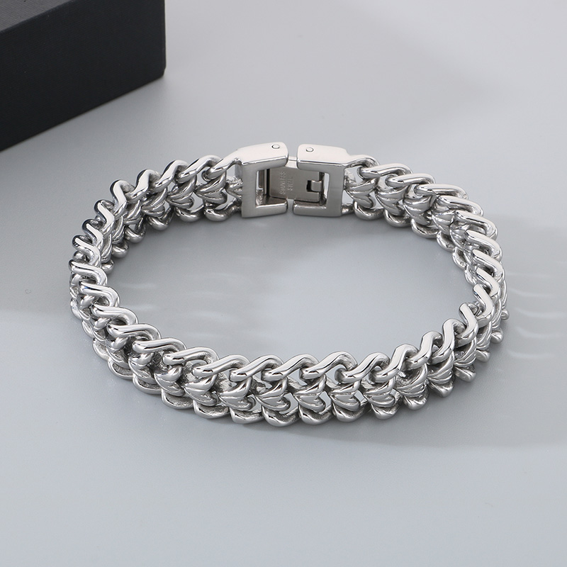 سوار KALEN من الفولاذ المقاوم  - مراجعة Cuban Link Chain 12Mm وسعره