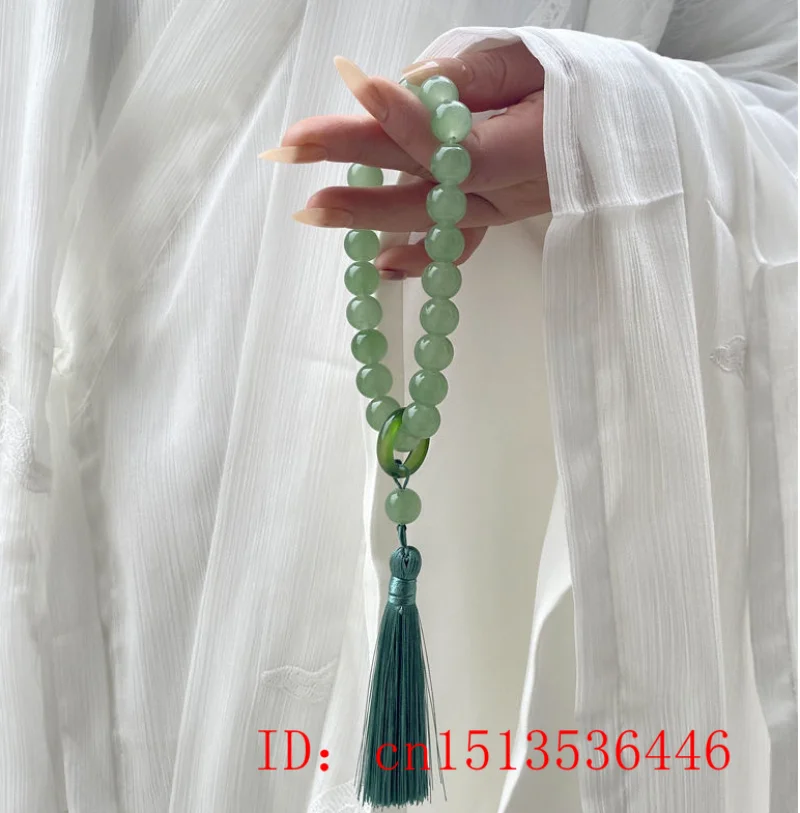 الأخضر اليشم حجر 12 مللي متر ا - مراجعة Bracelets وسعره